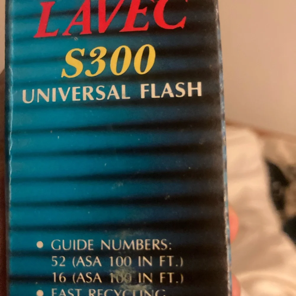 S300 Black Camera Flash